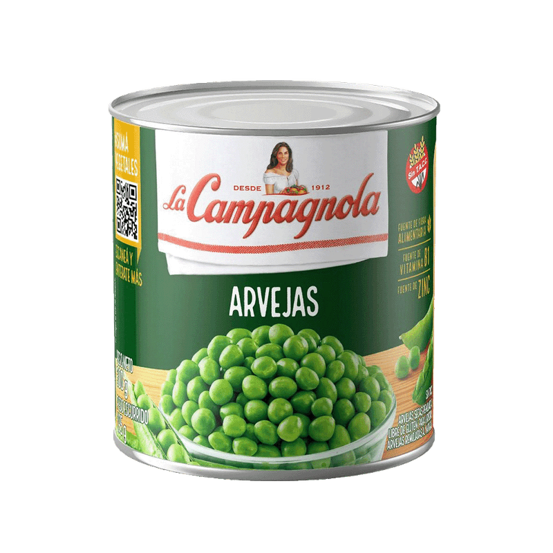 Arvejas LA CAMPAGNOLA Lata 300g