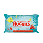 Toallas Humedas HUGGIES La Sirenita 4en1 48u