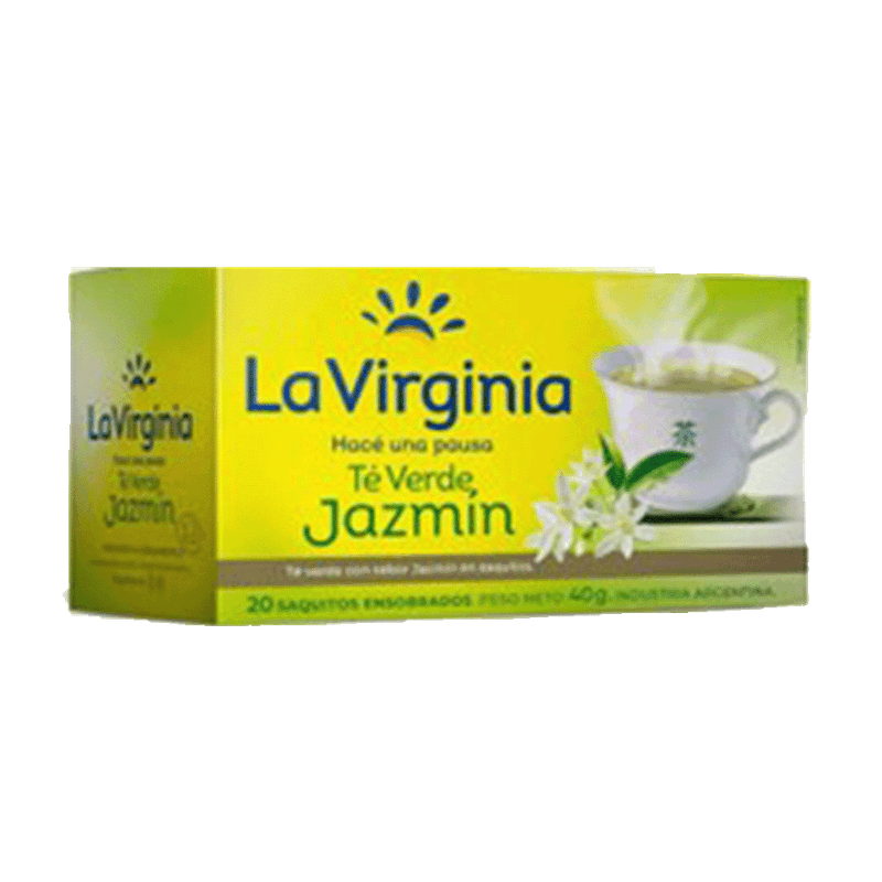 Te LA VIRGINIA Verde Jazmin 20u