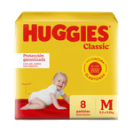 Pañales  HUGGIES Regular Classic Mediano 8u