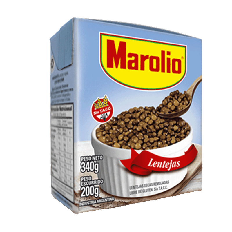 Lentejas MAROLIO Tetra 340g