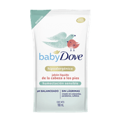 Jabon Liquido DOVE Baby Hipoalergenico Repuesto 180ml