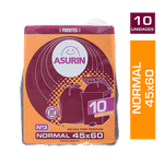 Bolsa Residuos ASURIN Plana (45x60) 10u