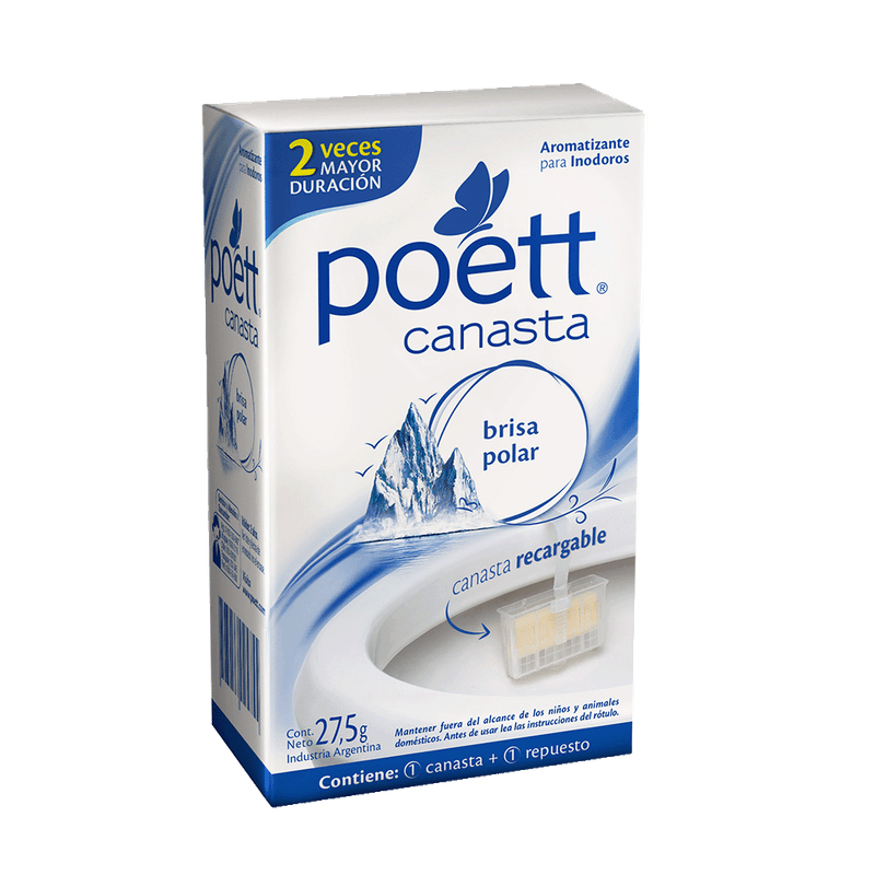 Desodorante Inodoro POETT Canasta Surtido Aparato 1u