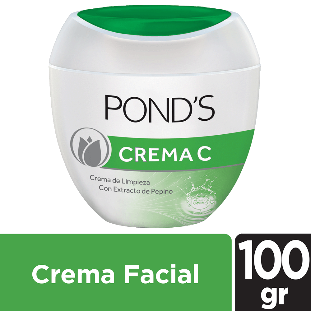Crema de Limpieza Ponds C Pepino 100 gr