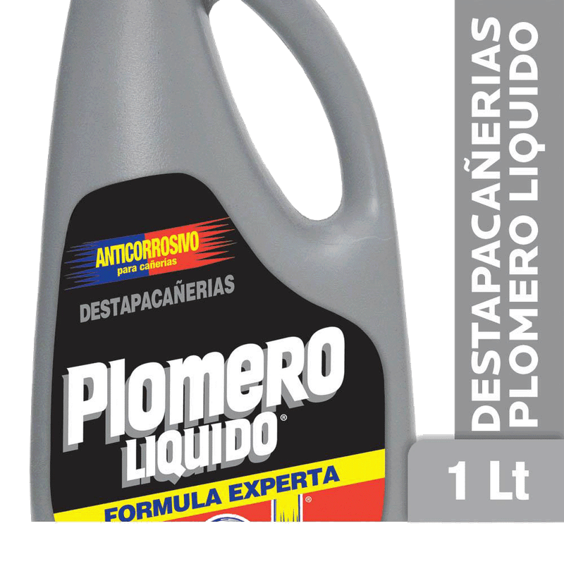 Destapa Cañerías PLOMERO 1L