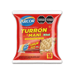 Turrón ARCOR Maní 10u