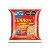 Turrón ARCOR Maní 10u