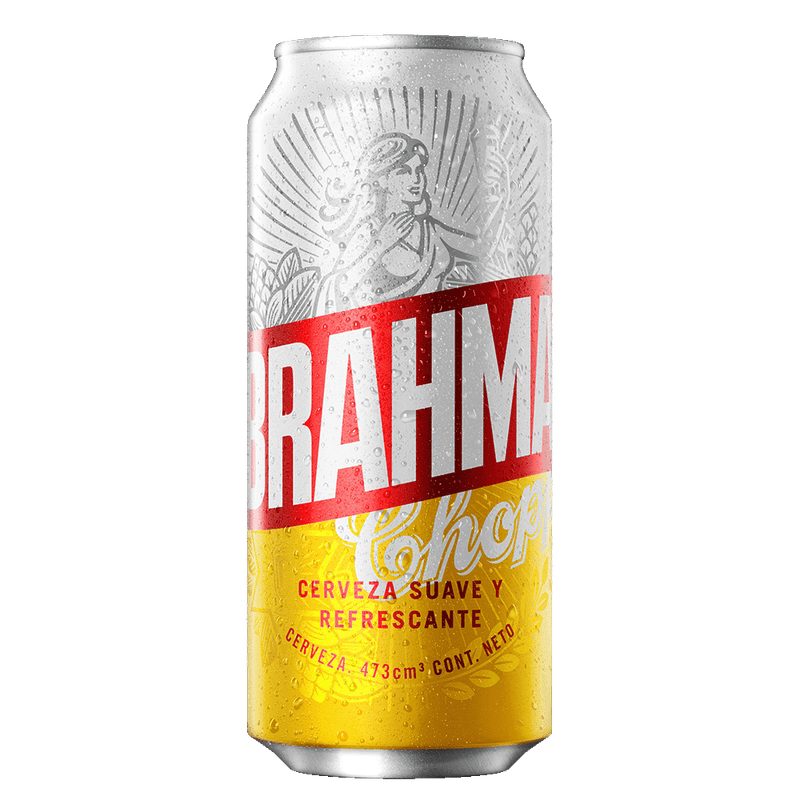 Cerveza BRAHMA Chopp Lata 473ml
