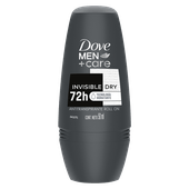 Antitranspirante DOVE Roll-on Men Invisible Dry 50g