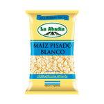 Maiz LA ABADIA Pisado Blanco Bolsa 400g