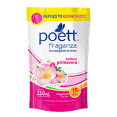 Perfume Para Ropa POETT Sedosa Primavera Doy Pack 250cc