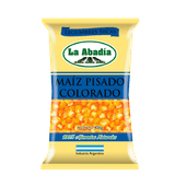 Maiz LA ABADIA Pisado Colorado Bolsa 400g