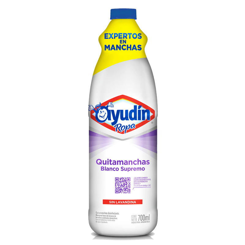 Quitamanchas AYUDIN Blanco Supremos 700cc