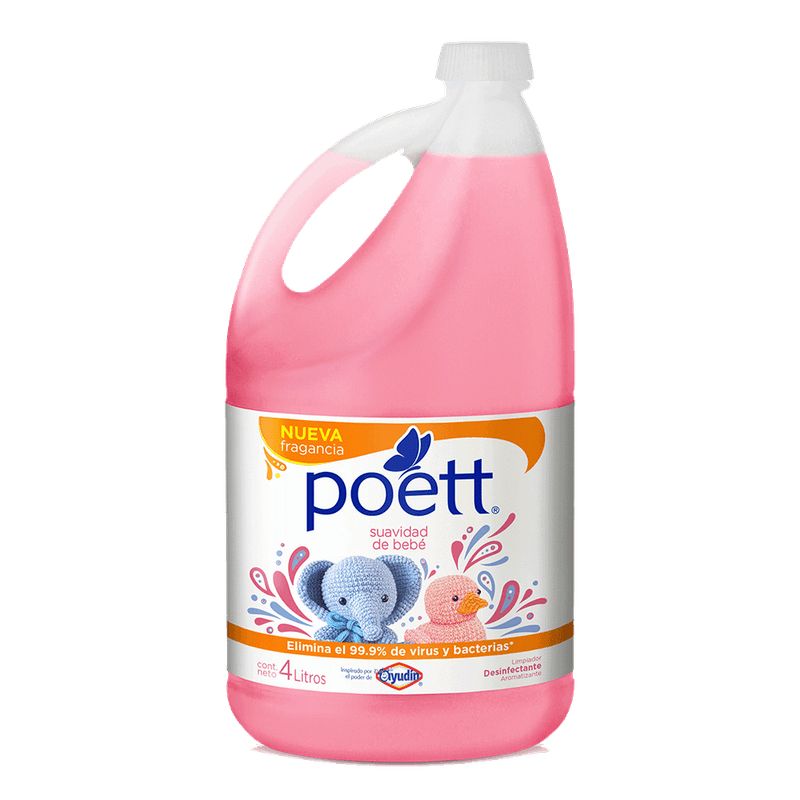 Limpiador Líquido POETT Bebé 4L