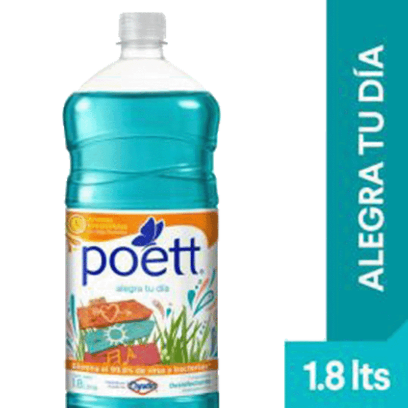 Limpiador Líquido POETT Alegra Tu Día 18L