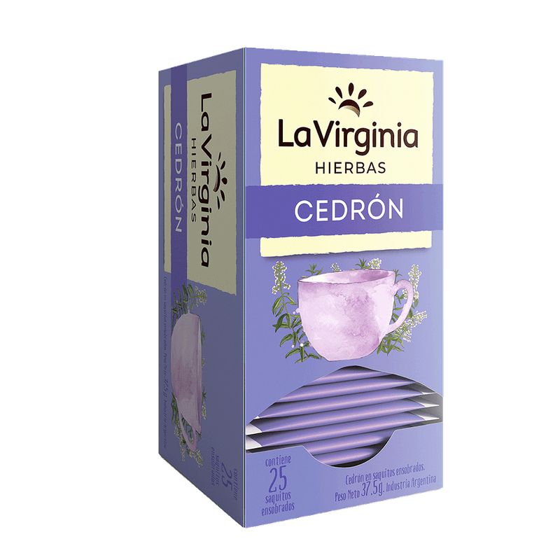 Té LA VIRGINIA Cedron 25u