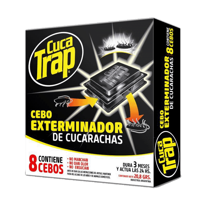 Cucarachicida CUCATRAP 8u Cebo 8u