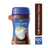 Café Instantaneo LA VIRGINIA Clasico Frasco 100g