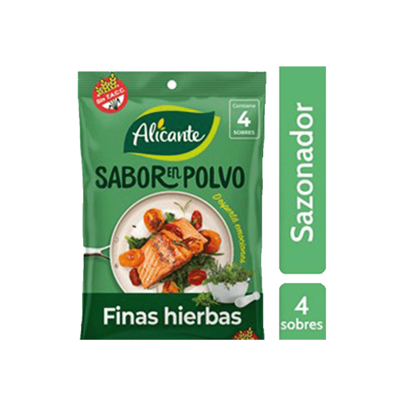 Saborizador ALICANTE Polvo Finas Hierbas Flowpack 30g