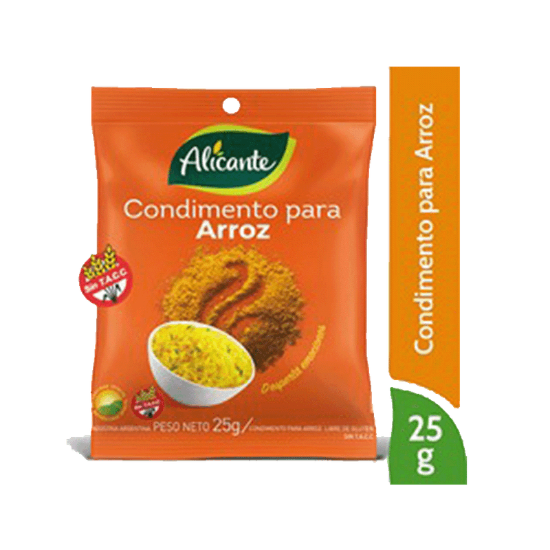 Condimiento ALICANTE Para Arroz 25g