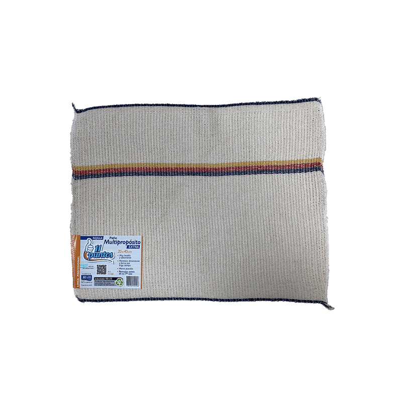 Paño Rejilla 11 PUNTOS Multiproposito Extra 35x45cm 1u