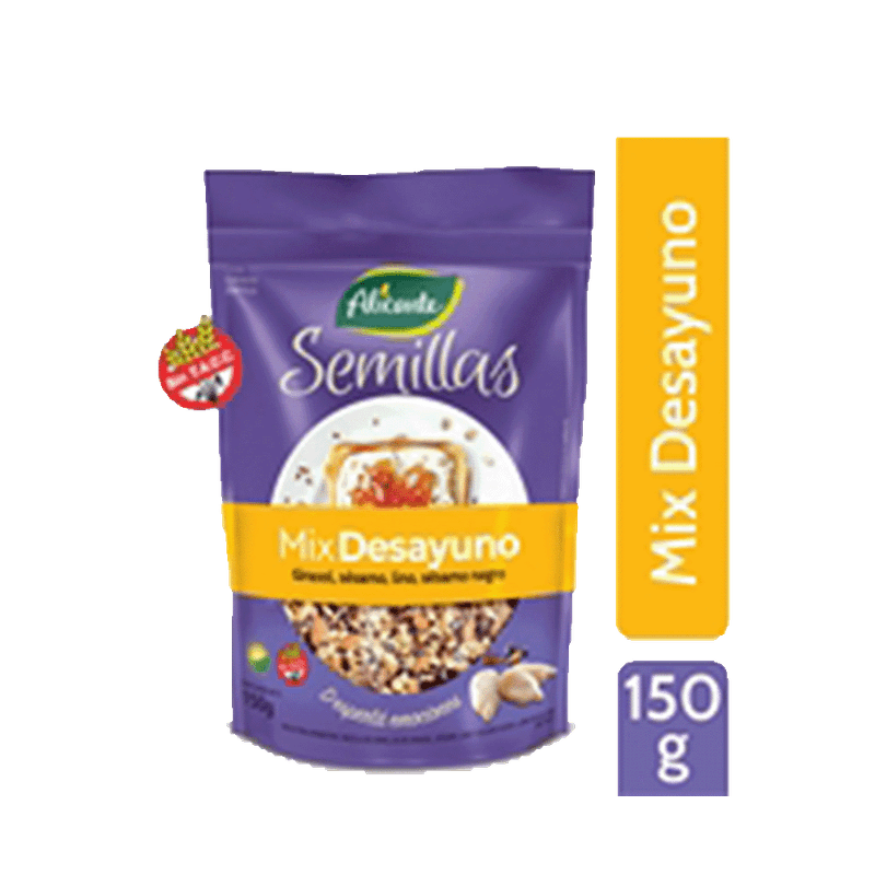 Semillas ALICANTE Desayuno Doy Pack 150g