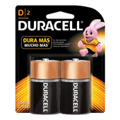Pilas DURACELL Tipo D 2u