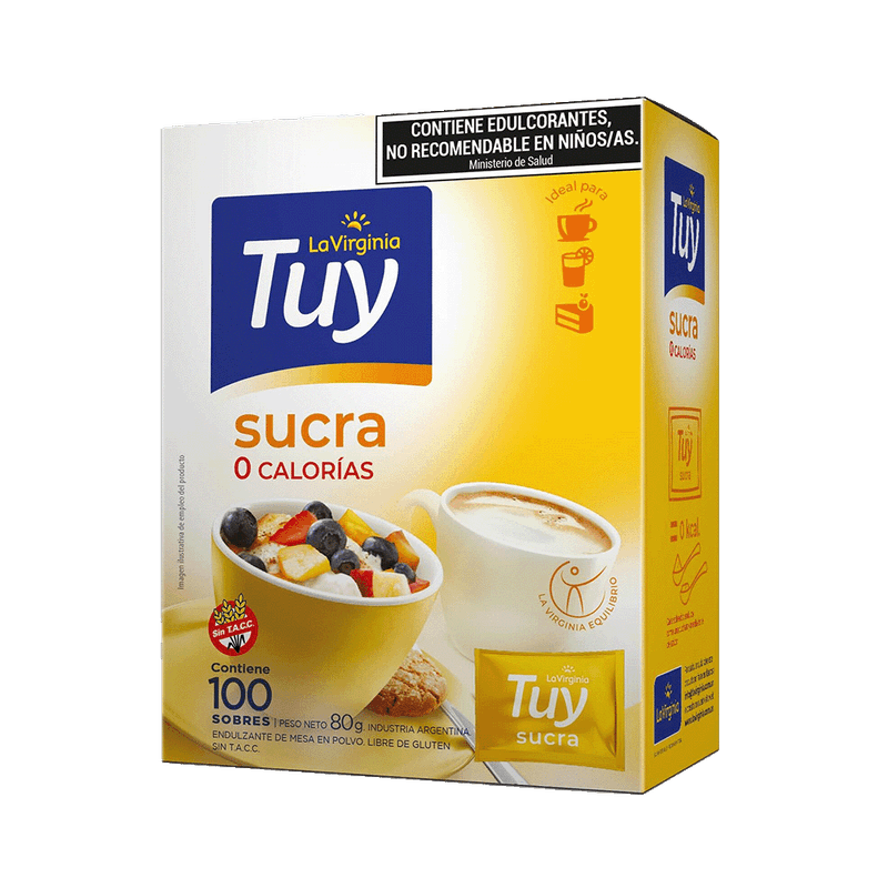 Endulzante TUY Sucra Sobres 100u