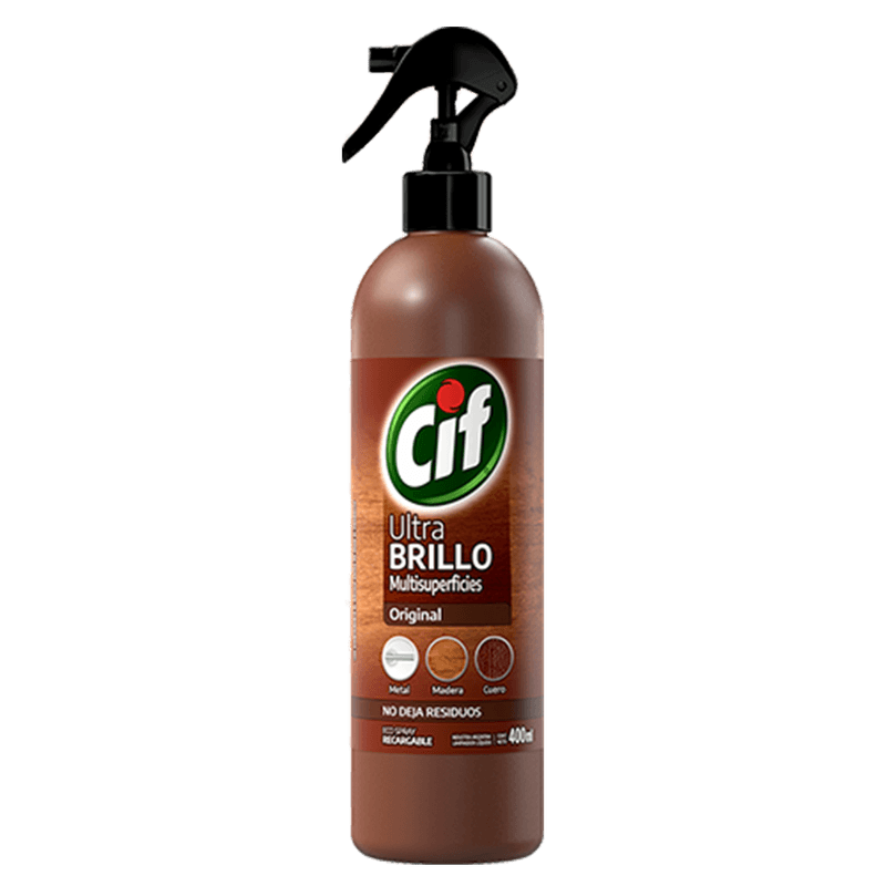 Limpiador Liquido CIF Brillo Original Gatillo 400ml