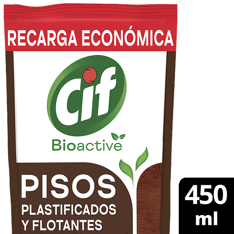Limpiador Liquido CIF Pisos Flotantes Doy Pack 450ml