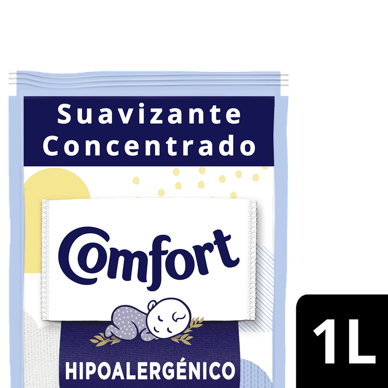 Suavizante COMFORT Concentrado Hipoalergenico Doy Pack 1l