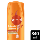 Acondicionador SEDAL Restauración Instantanea 340ml