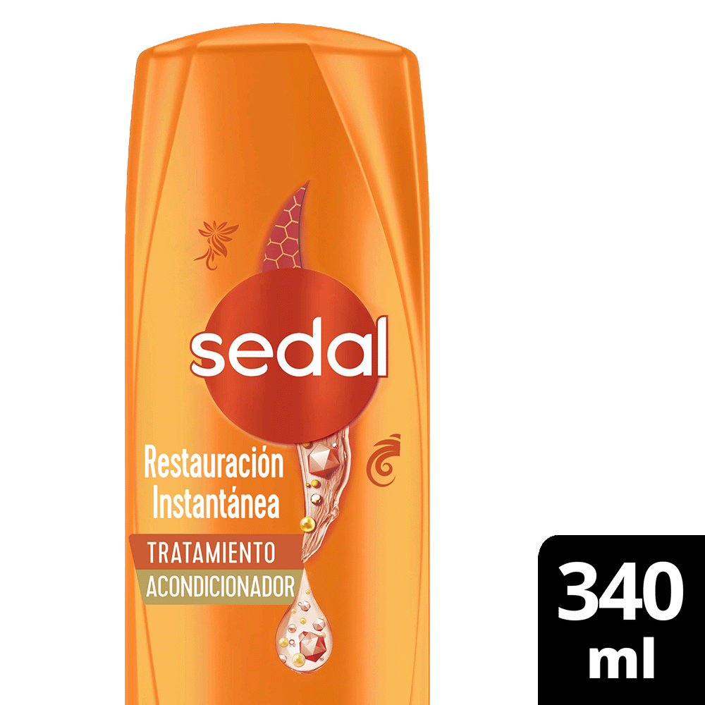 Acondicionador Restauración Instantánea 340 ml Sedal