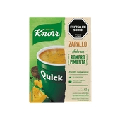 Sopa KNORR QUICK Zapallo Con Romero y Pimienta 5u