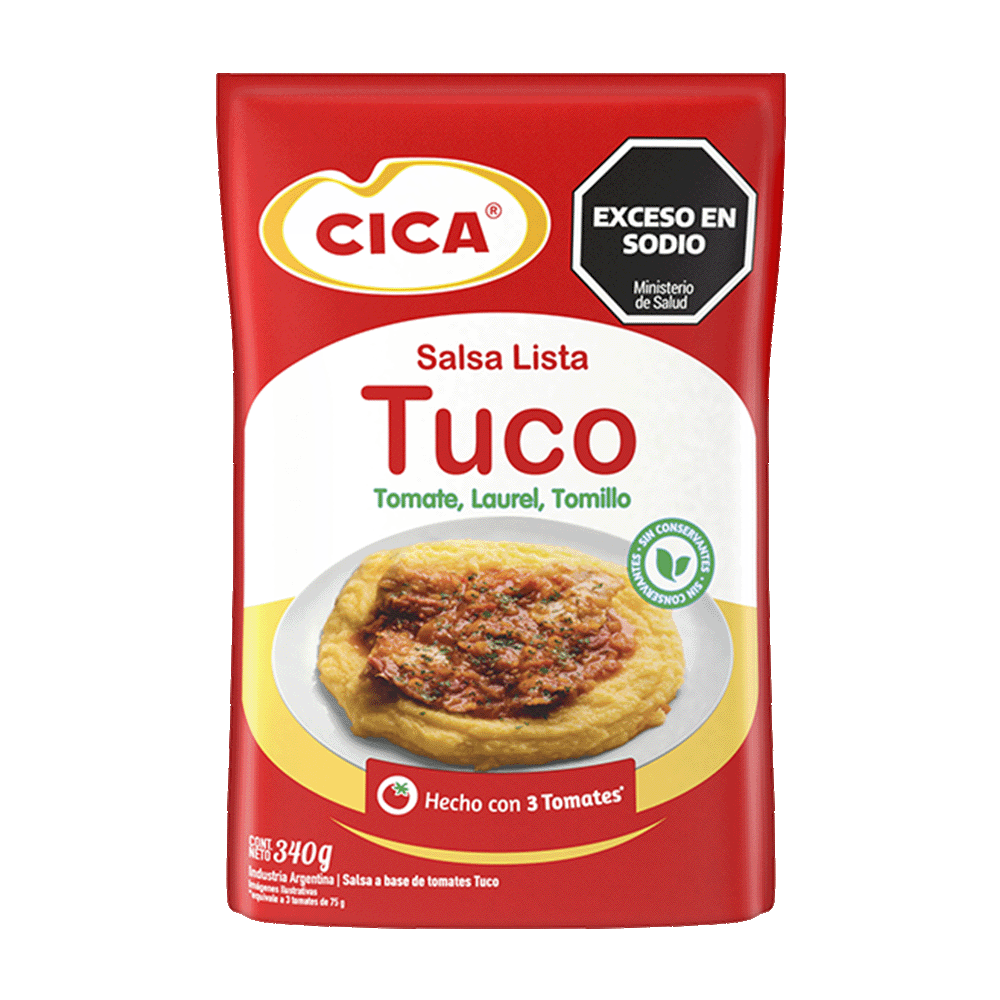 Salsa de Tomate Cica Tuco 340 gr