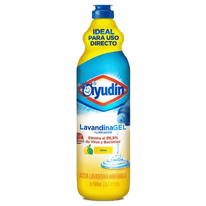 Lavandina AYUDIN Gel Pureza Citrica 500ml