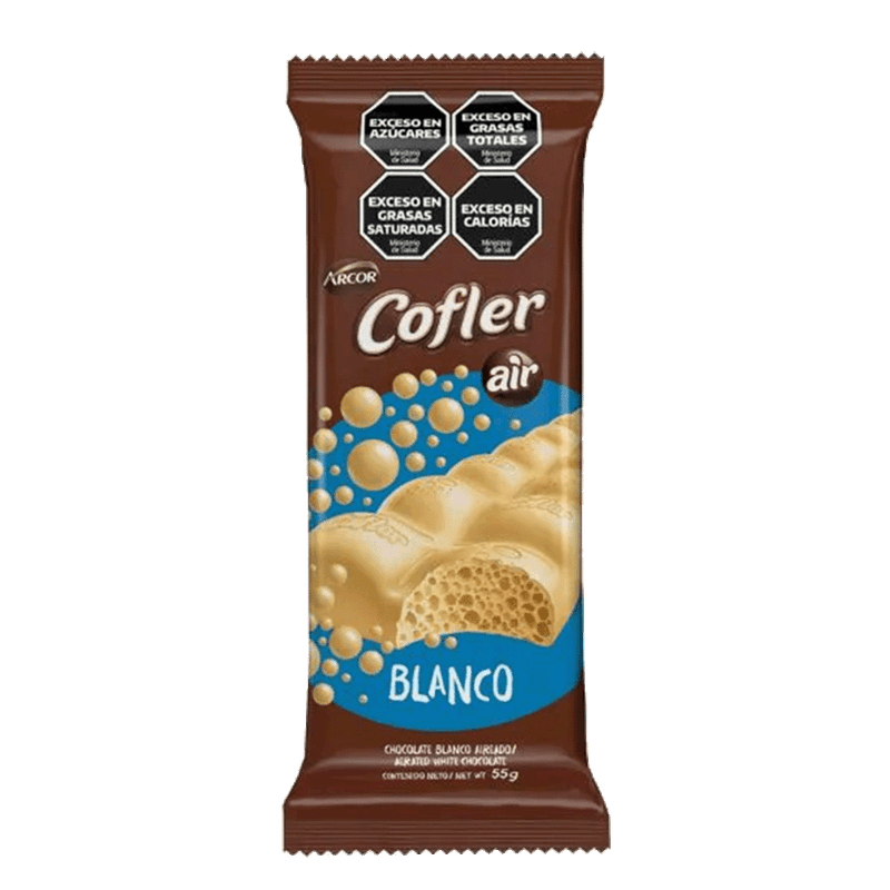 Chocolate COFLER Air Blanco 55g