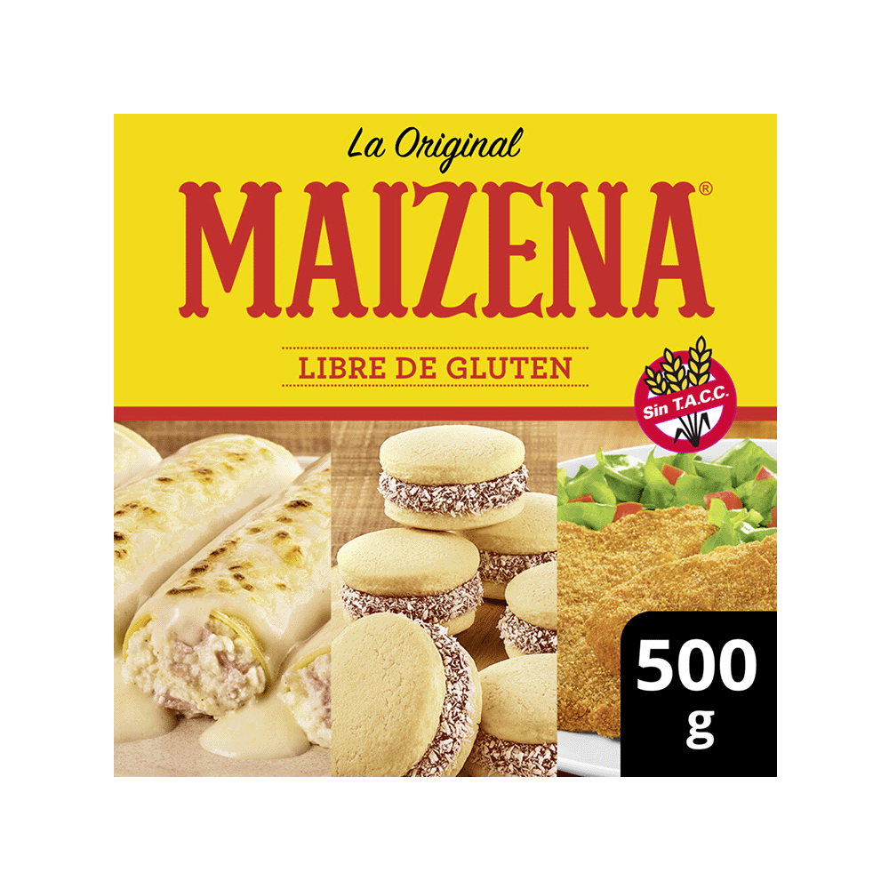 Almidón de Maíz Maizena Clásica sin TACC 500 gr