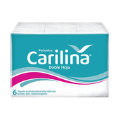 Pañuelos CARILINA Doble Hoja 6u