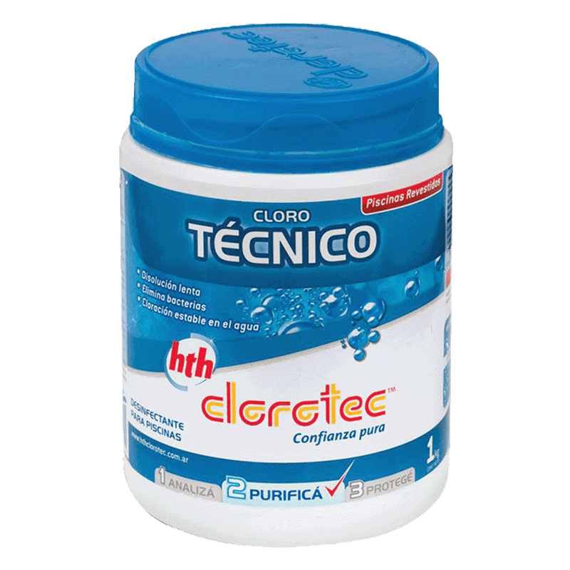 Cloro CLOROTEC Tecnico Granulado 1k