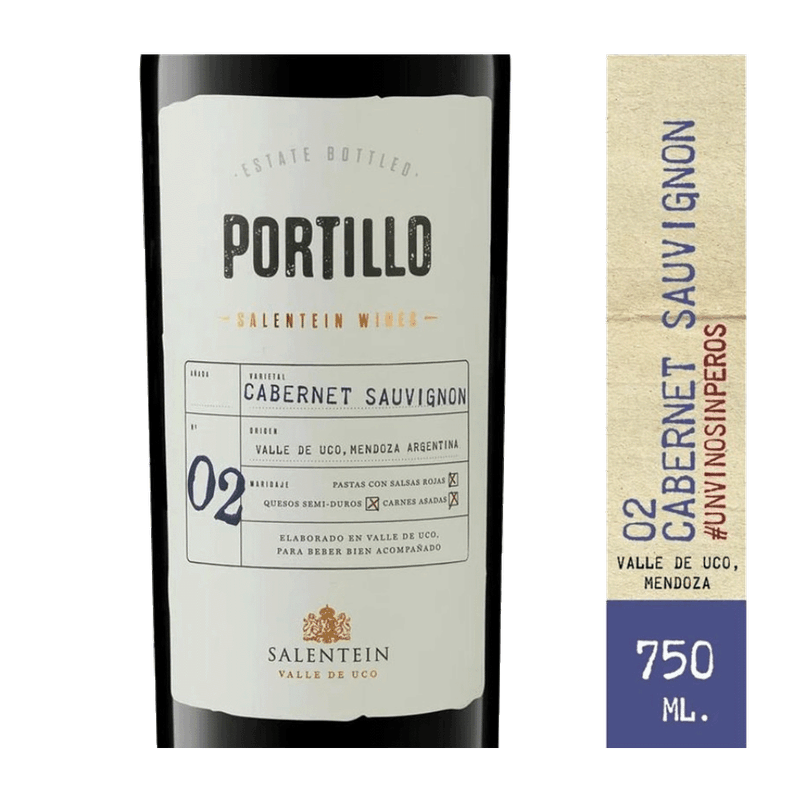 Vino PORTILLO Cabernet Sauvignon 750c