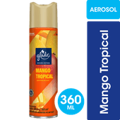Desodorante Ambiente Aerosol GLADE Mango Tropical 360c