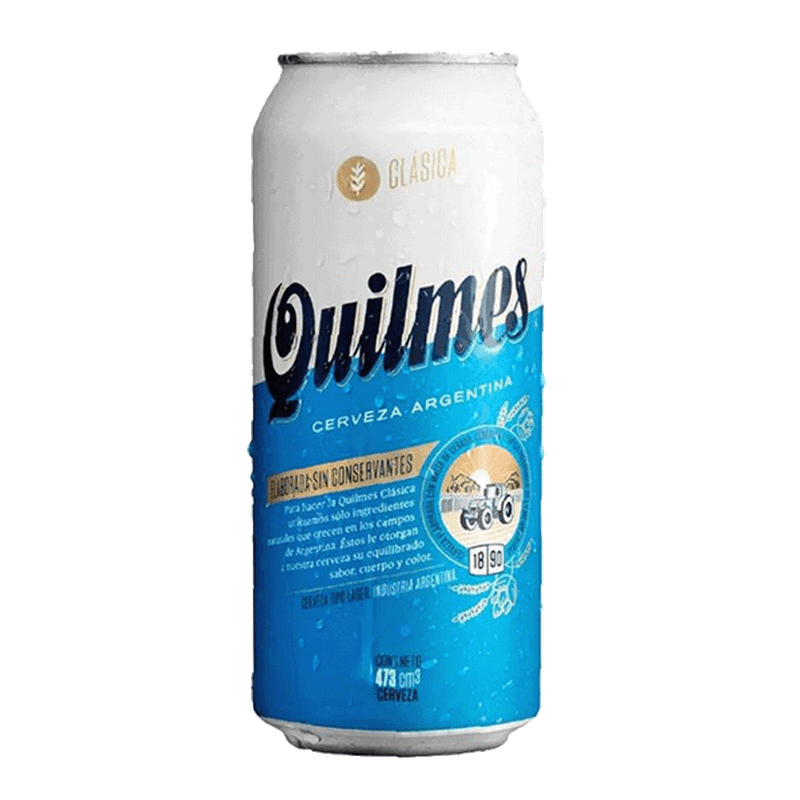 Cerveza QUILMES CRISTAL Lata 473ml