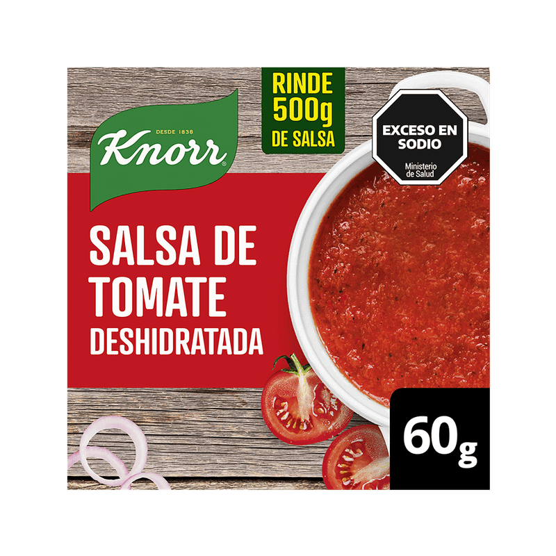 Salsa De Tomate KNORR Deshidratada Sobre 60g