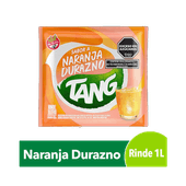 Jugo En Polvo TANG Naranja-Durazno 15g