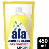 Detergente ALA Concentrado Limon Doy Pack 450c