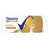 Jabon REXONA Glicerina Vita C Citrus Pack3 90g