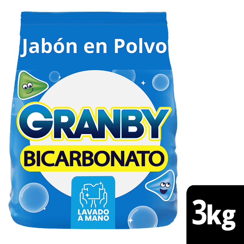Jabon Polvo GRANBY Regular Limon 3k