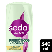 Acondicionador SEDAL Prebioticos+Biotina 340ml